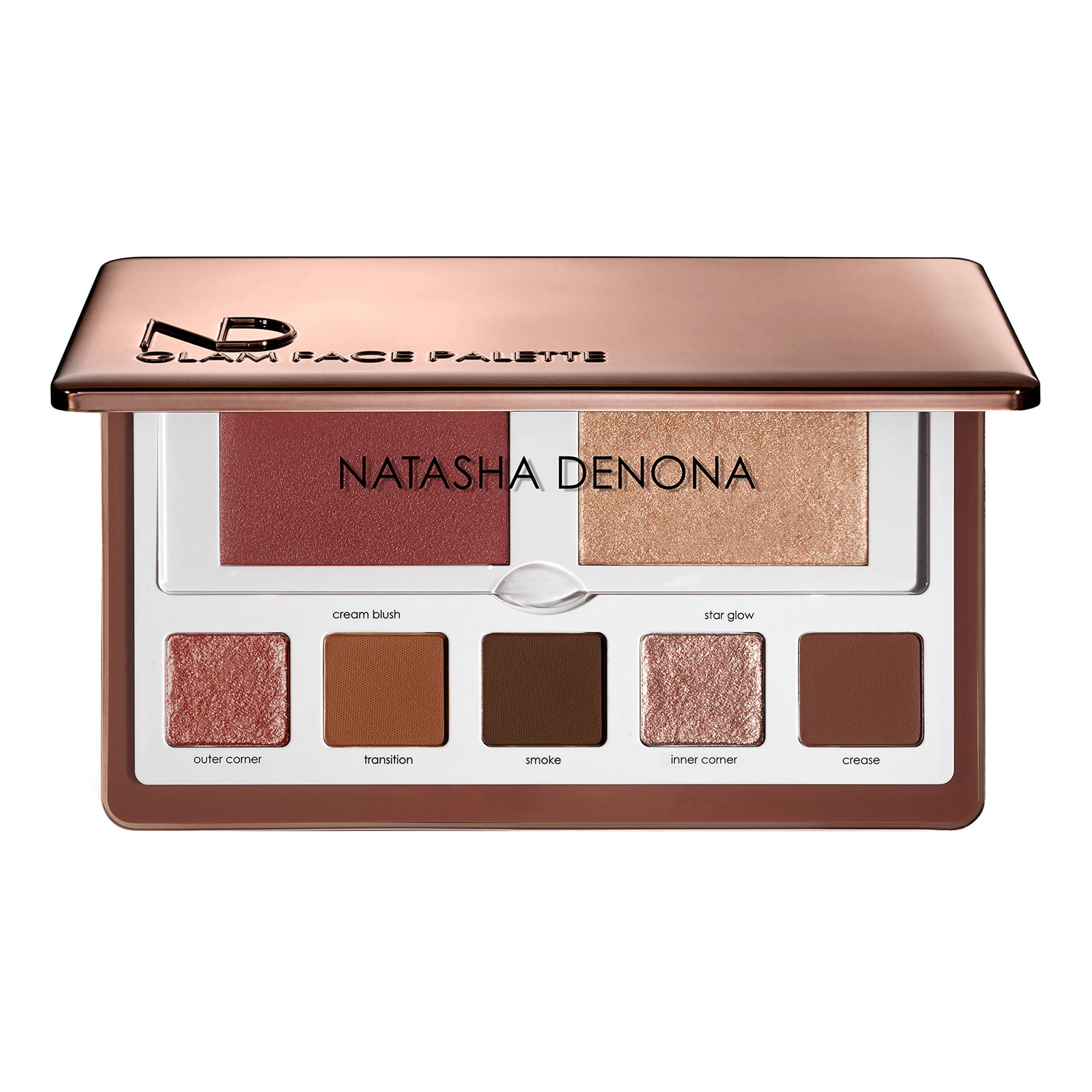 Natasha Denona - glam Face Palette - Paleta Do Makijażu - Face Palette glam Dark - Dla Kobiet